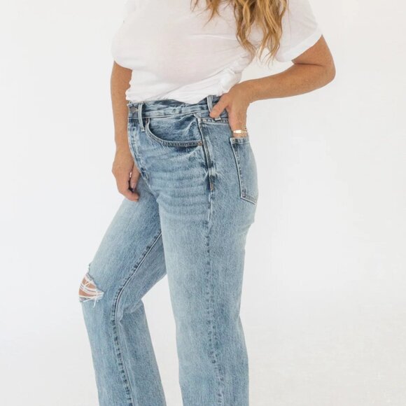 Pistola Cassie Super High Rise Straight in Play Day 26 - Picture 5 of 16